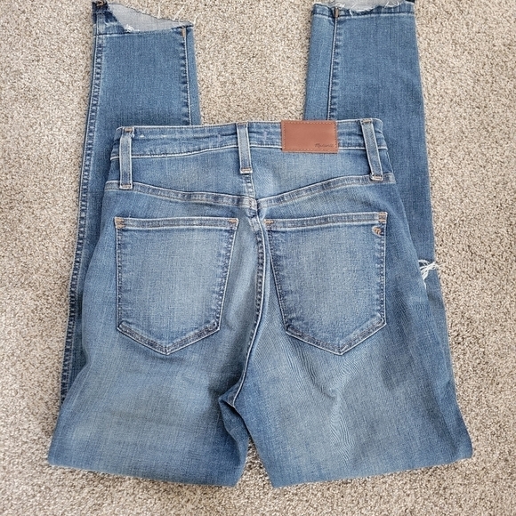 Madewell Curvy High Rise Step Hem Skinny 26 - Picture 11 of 11